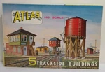 Atlas Five Trackside Buildings Ho Scale. Fixed Price $51.00.