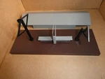 Mth Railking Scale Passenger Station Base Roof Seat And 2 Post Parts Nos. Fixed Price $19.00.