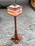 Lionel Lamp Post Main & Broadway Prewar. Fixed Price $35.00.