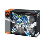 Qihui 6823 Im.master Mecha Blue Fire Gunner Building Block Kit. Fixed Price $43.44.