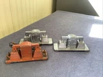 Lionel Signal Bridge Die-cast Foot 0440 & Part Two Others Used. Fixed Price $60.00.