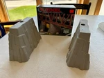 Lionel 6-12744 Rock Piers Grey & O27 Gauge Gray Scenery Set Of Used Box. Fixed Price $13.99.