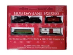 Vintage Macys Holiday Lane Express Model Train Set With Original Box. Fixed Price $95.00.