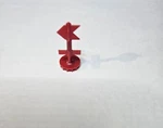 Lionel 1022-29 Red Switch Direction Indicator 142R New Mfg Usa. Fixed Price $5.49.