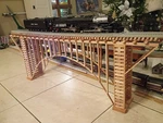 Scale Arch Bridge 48" Model Train Trestle Gauge, Use With Lgb Usa Mth Lionel. Fixed Price $459.99.