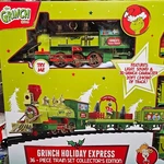 Dr Seuss Grinch Holiday Express 36 Pc Train Set 20 Ft 65 Anniversary Special Ed. Fixed Price $132.22.