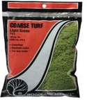 Woodland Scenics T63 Turf Fine Coarse Light Grass Bag. Fixed Price $9.29.