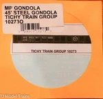 Tichy Train Group #10273O Missouri-illinois Mp 45' Steel Gondola (black Car). Fixed Price $5.40.