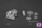 Crow River Products O-44 Winch Set W/spoked Gears "o" Scale. Fixed Price $7.06.