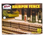 Atlas 774 Ho Scale Hairpin Fence Building Kit New Box. Fixed Price $9.99.