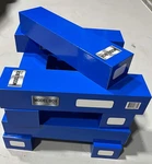 Single Model Train Box Ho Scale - Set Of 10. Fixed Price $85.00.