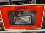 Lionel 6-24155 Blinking Light Billboard. Fixed Price $25.00.