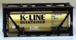 K-line K7810016 Scale Iso Tank & Frame. Fixed Price $17.43.