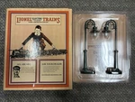 + Lionel Mth Gauge Die-cast No. 58 Dark Green Gooseneck Lamp Set 11-90019. Fixed Price $30.00.