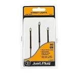 Woodland Lamp Post Street Lights (3) - Model Railroad Lighting Kit Ho Scale. Fixed Price $23.64.