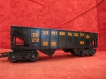 Scale Rail Marx Lehigh Valley Bay Hopper Car Lv 21429. Fixed Price $13.50.