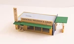 Plasticville Ho Scale Drive-in Bank 2904-198. Fixed Price $23.90.