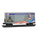 Micro Trains 101-00-842 250TH Annivesary United States Navy Box Car New!!!. Fixed Price $31.19.