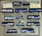 Silver Moon Express Hawthorne Village ON30 Scale 13 Pc Complete Set W/ Coa Rare. Fixed Price $399.95.