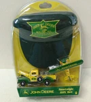 John Deere Nostalgic Gift Set 1942 Pick-up Truck-biplane-hat 2005 Gearbox Mip. Fixed Price $35.00.
