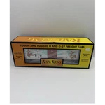 Rail By Mth Christmas Box Car O/O-27 Blinking Leds Die-cast #30-74937. Fixed Price $69.00.