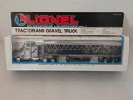 Vintage Lionel Tractor & Gravel Truck 6-12785 New Box. Fixed Price $30.00.