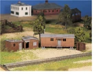 Bachmann #45983 "o" Plasticville Hobo Jungle New Original Box. Fixed Price $24.99.