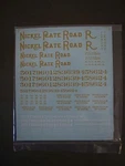 Nickel Plate Road (nkp) Mikados, Classes H-5 & H-6, O-scale. Fixed Price $19.99.