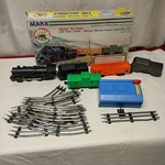 Marx Ready To Run 4 Unit Steam Freight Train Set 2905 The Reliable Scale Gauge. Fixed Price $60.00.