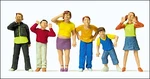 Preiser 65356 O Scale Pedestrians Children, PKG(6). Fixed Price $61.99.