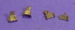 O/ON3/ON30 Steam Locomotive Boiler Steps Wiseman Back Shop Brass Parts BS-042. Fixed Price $5.95.