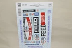 Ho Microscale Decals 87-811 Structure Signs Feed And Grain Elevator. Fixed Price $9.00.