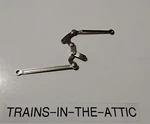 Lionel Right Eccentric Rod Assembly No Crank . New Part 700E-216. Fixed Price $24.50.