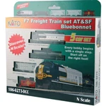 Kato 106-6273-DCC Diesel F7 Freight Train (5) Car Set Santa Fe W/ Scale. Fixed Price $229.99.