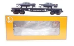 Lionel Train 6-17557 Route 66 Flat Car W/ Black & Whit Sedans 9823-7 Never Used. Fixed Price $27.99.