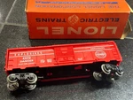 Lionel Postwar #6470 Exploding Target Car With Original Box. Fixed Price $89.99.