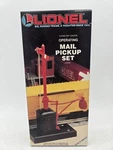 Lionel 6-12729 Operating Mail Pickup Set New And 027 Gauge. Fixed Price $23.99.