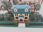 New Lionel/m.t.h. Trains Gauge Suburban Plot #912 & Villa #189 Ivory/peacock. Fixed Price $139.00.