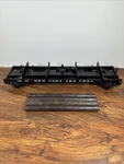 K-line 336155 Nyc Operating Dump Car W/ 4 Logs O/027 Ga. Wks/ Lionel 2005. Fixed Price $23.79.