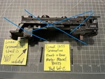 Lionel Train 1655 1654 Locomotive Front & Rear Motor Mount Bolts Part Lot. Fixed Price $10.95.