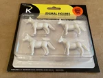 K-line Lionel Scale Animal Horses Figures 6-21611 New Paintable Model Train. Fixed Price $21.50.