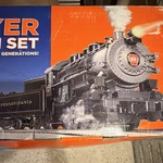 Lionel Pennsylvania Railroad Gauge Ac Starter Set Steam Locomotive Freight Ca. Fixed Price $600.00.
