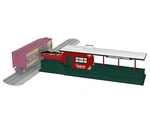 Lionel 2429060 Sled-ex Operating Freight Station Gauge Christmas New. Fixed Price $149.99.