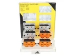 K-line K672-2171A Wp 6-PACK Ore Cars Ln/box. Fixed Price $96.99.
