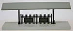 Mth 30-9006 Passenger Station Platform Gauge Gray Roof Lighted Ln. Fixed Price $49.99.
