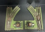 Prewar Lionel Green #021 Pair Of Right & Left Hand Switches O-gauge Tested. Fixed Price $49.99.