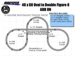 Lionel Fastrack 40X60 To Double Figure 8 Layout Add-on-pack Design New. Fixed Price $99.94.