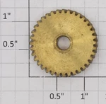 Lionel 773-16 36-TOOTH Brass Worm Wheel Gear (12). Fixed Price $42.00.