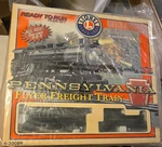 Lionel 6-30089 Pennsylvania Flyer Freight Set Factory Sealed Die-cast 0-8-0. Fixed Price $375.00.