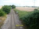 Photo 12X8 Freight Line Seen From Dux Court Road Passenger Trains Ran On C2013. Fixed Price $8.07.